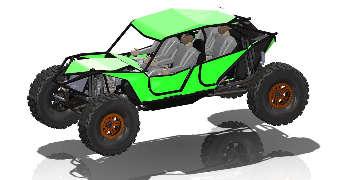 Busted Knuckle Off Road Rock Bouncer, Auto Manufacturer, Rock Crawler